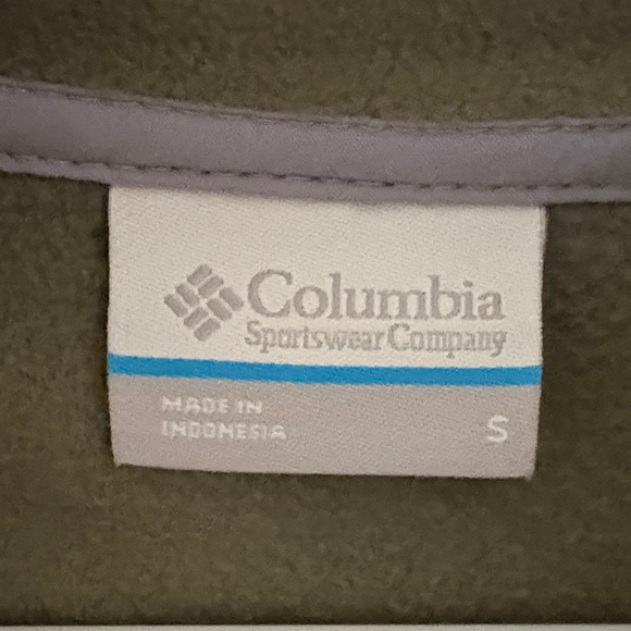 NWOT Columbia Two-Tone Fleece Pullover - Picture 2 of 2